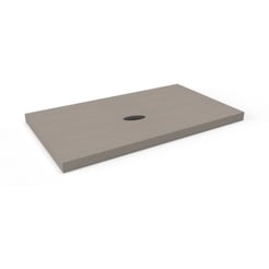 Ben Blad 1 sifon uitsp. zonder Krg. 80x45x2 cm Groen