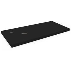 Ben Blad 1 sifon uitsp. Links Krg. Links 120x45x2 cm Zwart
