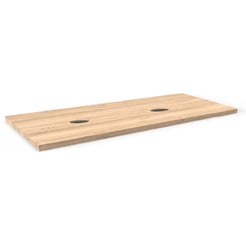 Ben blad eiken 2 sifon uitsp. zonder krg. 200x45x2 cm Naturel