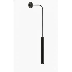Ben Bodhi Wandlamp 4x4x40 cm Geborsteld Zwart