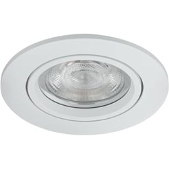 Ben Brilliance Inbouwspot 8,2x8,2x4 cm Mat Wit