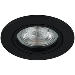 Ben Brilliance Inbouwspot 8,2x8,2x4 cm Mat Zwart