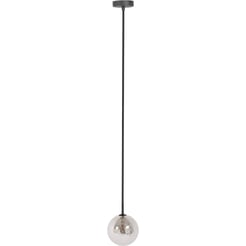 Ben Castor Plafondlamp Clear Glass Zwart