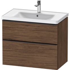 Duravit D-Neo Onderkast 78,4x45,2x62,5 cm Noten (donker)