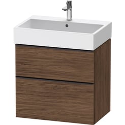 Duravit D-Neo Onderkast 68,4x44,2x62,5 cm Noten (donker)