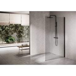 Ben Delphi Inloopdouche 90x200 cm Mat Zwart