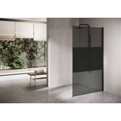 Ben Delphi Inloopdouche 110x200 cm Mat Zwart