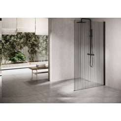 Ben Delphi Inloopdouche 100x200 cm Mat Zwart