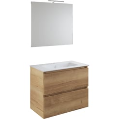 Primabad Dawn Meubelset 82x46x65 cm Grafiet Zwart