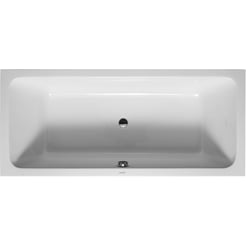 Duravit D-Code Bad (zonder systeem) Rechthoek 180x80 cm Wit 2x Rugsteun
