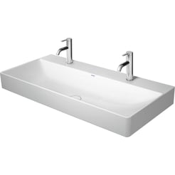 Duravit DuraSquare Meubelwastafel 100x47 cm Wit 2 kraangaten
