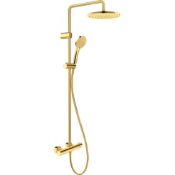 Duravit Shower Systems Douchesysteem 30,3x57,3x112,4 cm Goud Gepolijst