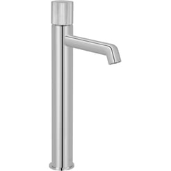 Ben Engraved Cross Verhoogde Wastafelmengkraan Chroom