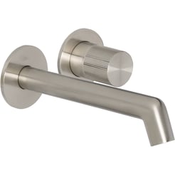 Ben Engraved Line Inbouwmengkraan Brushed Nickel