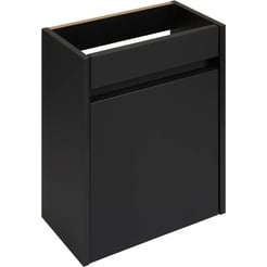 Saniselect Sana Fonteinonderkast 40x21,8x50 cm Zijdeglans Zwart