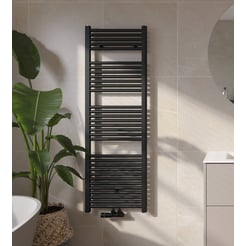 Saniselect Ferro Radiator 50x150,6 cm Mat Zwart