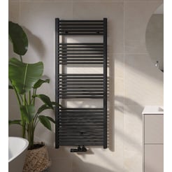 Saniselect Ferro Radiator 60x150,6 cm Mat Zwart