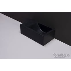 Forzalaqua Venetia XS Fontein 1 KRG L 29x16x10 cm Graniet Gezoet