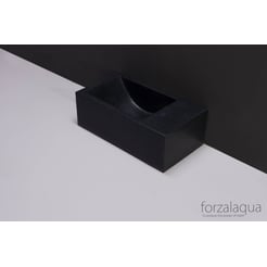 Forzalaqua Venetia XS Fontein 1 KRG R 29x16x10 cm Graniet Gezoet
