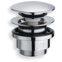 Forzalaqua Afvoerplug met klikstop en lange schroef chroom