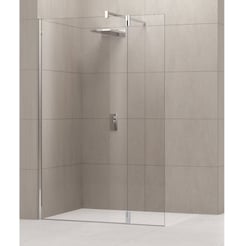Novellini Giada draaideel links voor Inloopdouche 37x195 cm