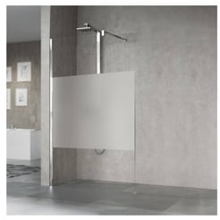 Novellini Giada h Inloopdouche 100x195 cm Mat Chroom