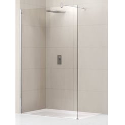 Novellini Lunes h Inloopdouche 90x195 cm Mat Chroom