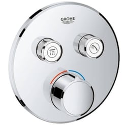 Grohe Smartcontrol Afdekset voor Douchekraan met omstel rond Chroom