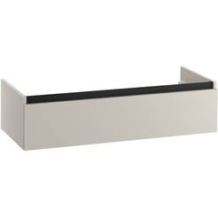 Saniselect Guarda Wastafelonderkast excl. greep 120x50,5x30cm Kiezel Grijs