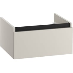 Saniselect Guarda Wastafelonderkast excl. greep 60x50,5x30cm Kiezel Grijs