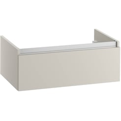 Saniselect Guarda Wastafelonderkast excl. greep 80x45x30cm Kiezel Grijs