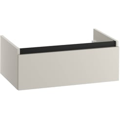 Saniselect Guarda Wastafelonderkast excl. greep 80x45x30cm Kiezel Grijs