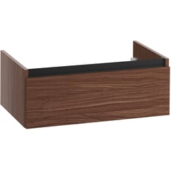 Saniselect Guarda Wastafelonderkast excl. greep 80x39,5x30cm Noten Urban