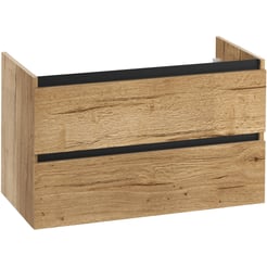 Saniselect Guarda Wastafelonderkast excl. greep 100x45x60cm Eiken Marcato