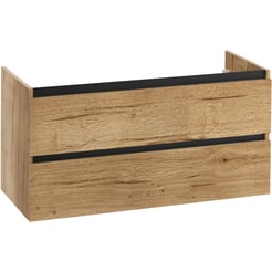 Saniselect Guarda Wastafelonderkast excl. greep 120x50,5x60cm Eiken Marcato