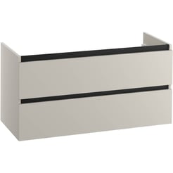 Saniselect Guarda Wastafelonderkast excl. greep 120x50,5x60cm Kiezel Grijs