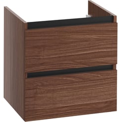 Saniselect Guarda Wastafelonderkast excl. greep 60x50,5x60cm Noten Urban