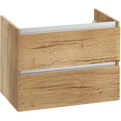 Saniselect Guarda Wastafelonderkast excl. greep 80x39,5x60cm Eiken Marcato