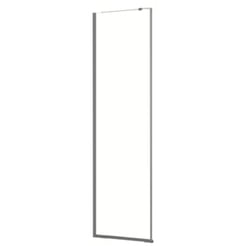 Huismerk GD Zijwand 50x210 cm Geborsteld Grijs