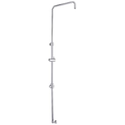 Ben Shower Bad Ronde glijstang voor bad Chroom