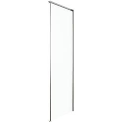 Saniselect Sindra Zijwand 80x210 cm Chroom