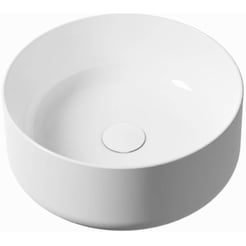 Saniselect Dasoto Opbouwkom ⌀ 40x17 cm Glans Wit