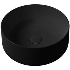 Saniselect Dasoto Opbouwkom ⌀ 40x17 cm Mat Zwart