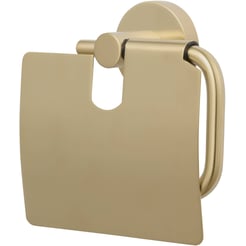 Saniselect Econ toiletrolhouder geborsteld messing