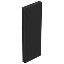 Saniselect Kiara Infrarood Paneel 58,5x4x118,5 cm Mat Zwart