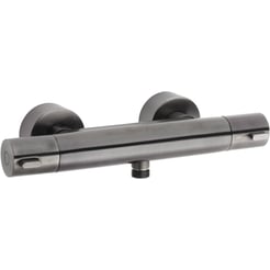 Ben Lavion Douchemengkraan thermostatisch Cool Geborsteld Zwart