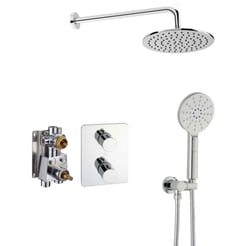Ben Lavion 250 Inbouw Regendoucheset 3 sproeistralen handdouche Chroom