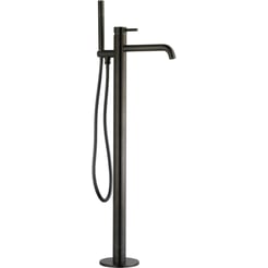 Ben Lavion vrijstaande badkraan incl. handdouche gunmetal pvd-coating