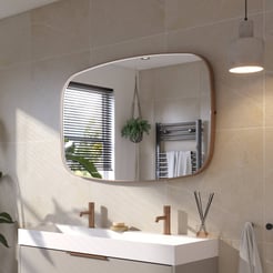 Ben Sandro Spiegel 120x80 cm Geborsteld Koper