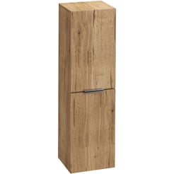 Saniselect Luca Midi Kast 35x32x120cm Eiken Marcato met chromen greep